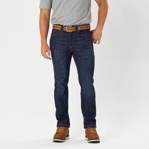 Duluth Trading Jeans Men’s 32x32 Ballroom Double Flex Slim Fit Dark Denim NEW